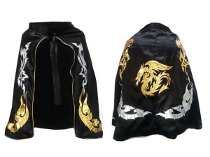 Kanong Custom Boxing Batman Robe : Black Dragon